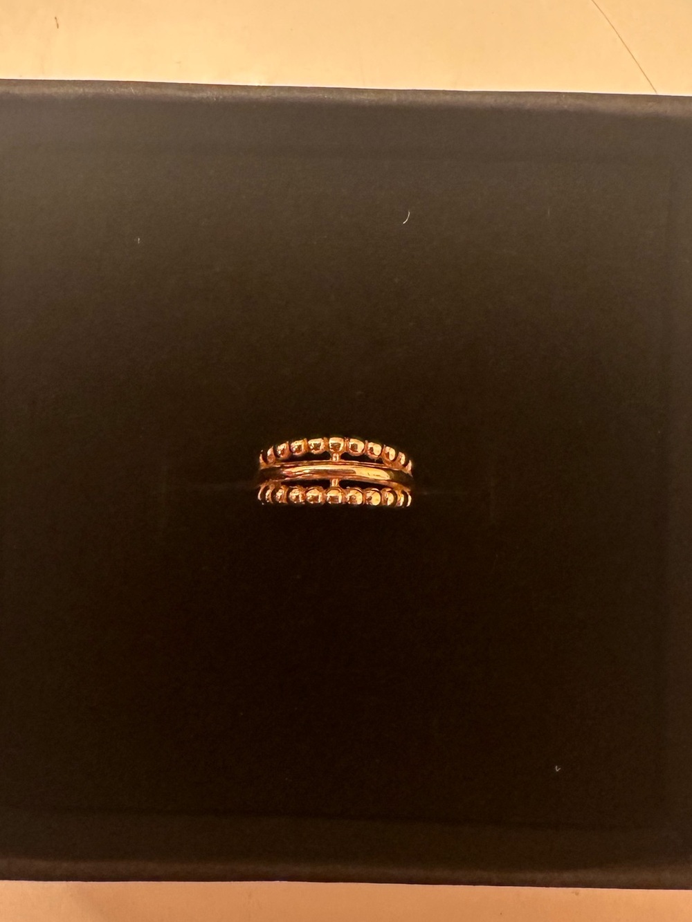 14k solid rose gold 18g 7mm clicker ring for piercing, new